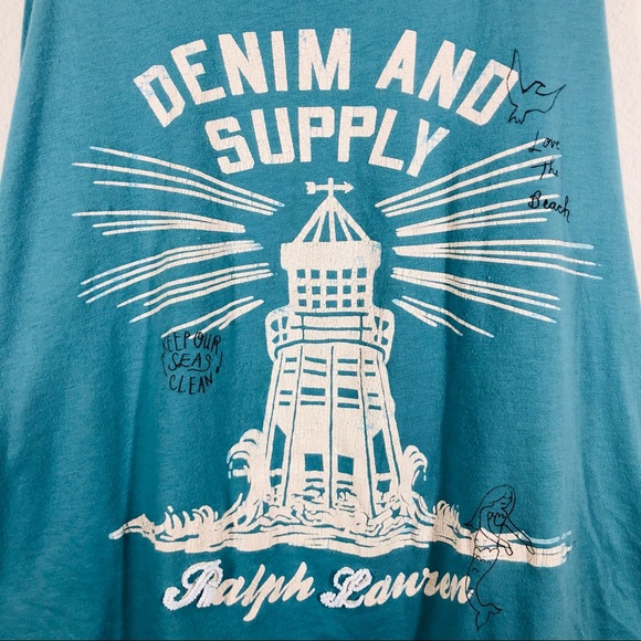 Ralph Lauren Denim & Supply Tank Top Medium - Picture 3 of 5
